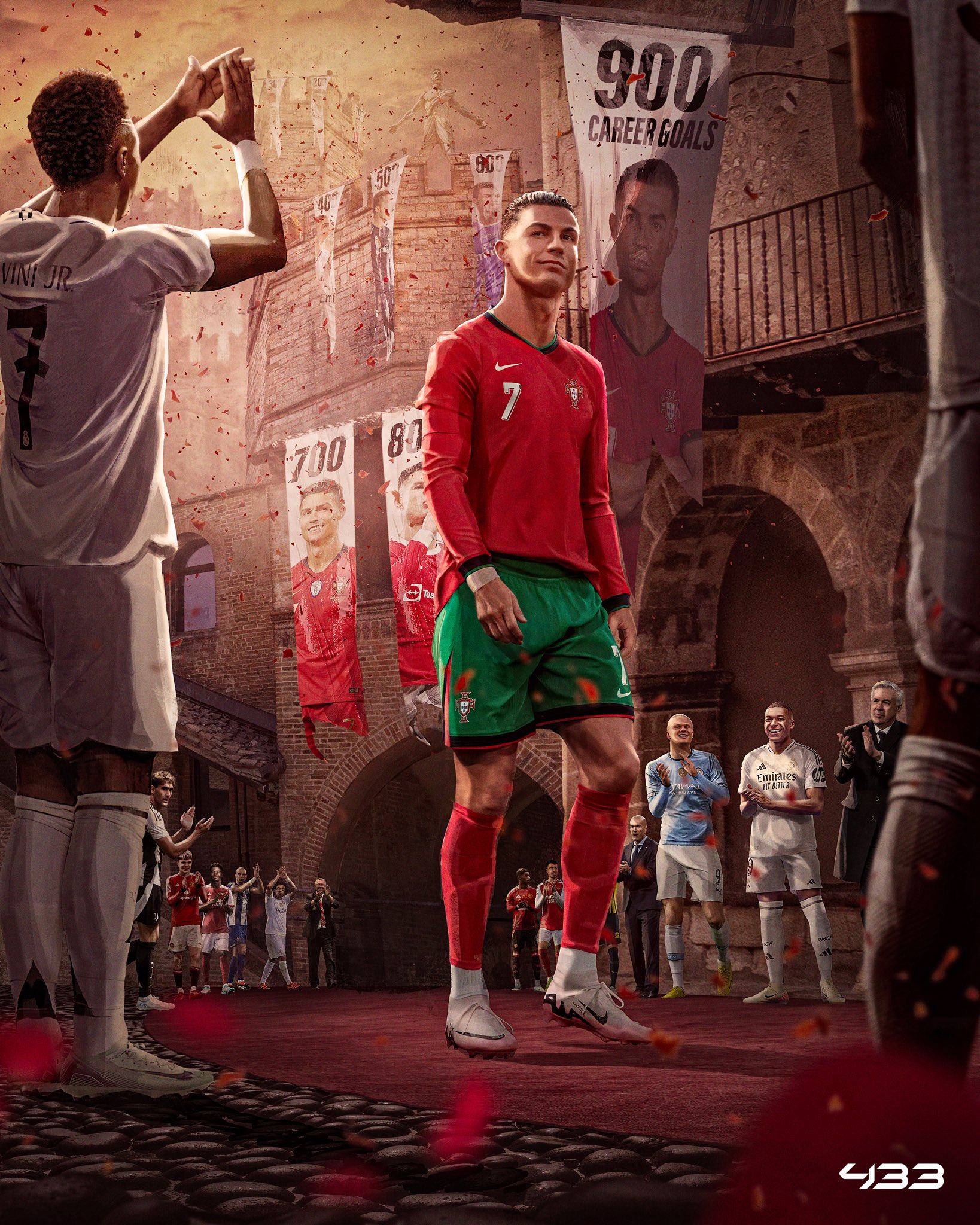 关于葡萄牙主场击败意大利，C罗坐镇罗马的信息