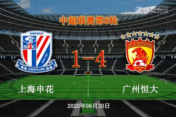 申花客场战平恒大,保持不败战绩 申花客场战平恒大,保持不败战绩